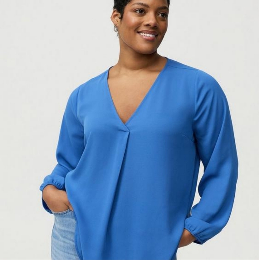 Torrid Georgette Pullover Top Blouse